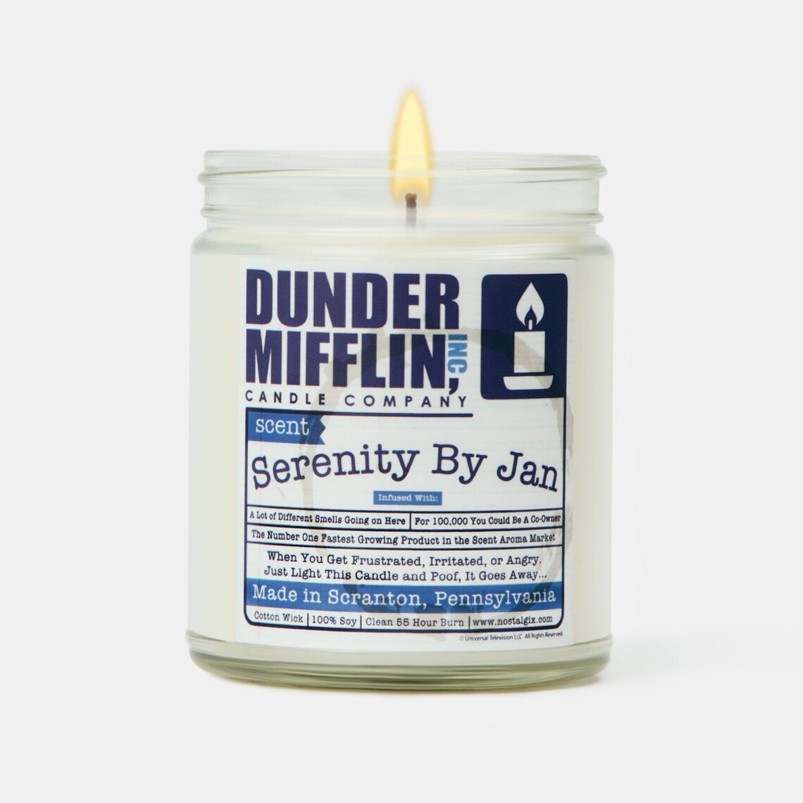 Serenity By Jan Candles From The Office Funny Candles Etsy