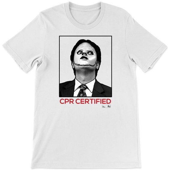 dwight schrute cpr certified shirt