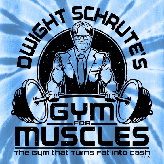 The Office Dwight Schrute's Gym for Muscles 20 oz Screw Top Water
