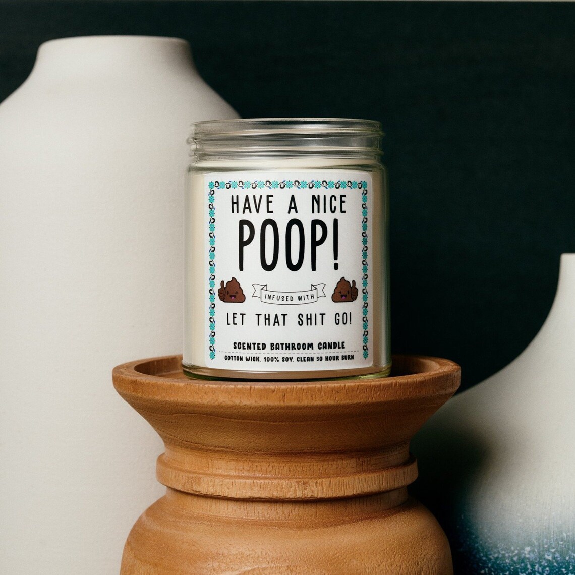 Have A Nice Poop Funny Candles Bathroom Candles Best Etsy