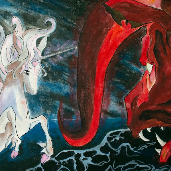 The Last Unicorn - Etsy