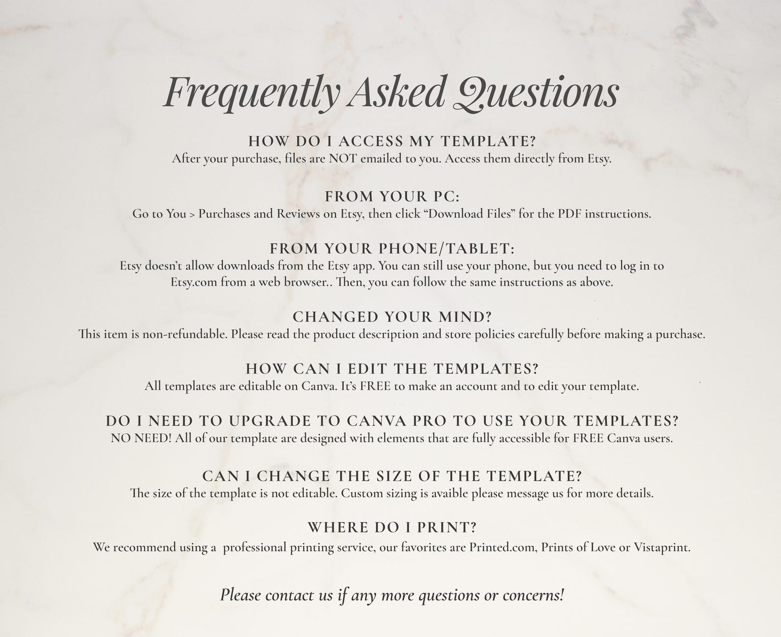 Minimalist Floral Wedding Invitation Set: DIY Canva Template (digital ...