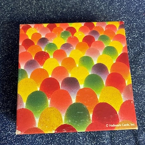 Vintage Springbok Mini Jigsaw Puzzle 70+ Pcs 7&quot; Goodie-Goodie Gumdrops! Holiday 1970&#39;s Jigsaw Puzzle Stocking Stuffer Birthday Gift PZL7235