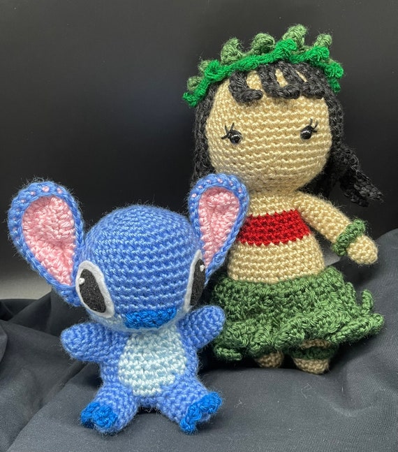 Peluche à Grains Disney Lilo et Stitch de 19 cm (7,5 pouces), Stitch à  Oreilles Pendantes 