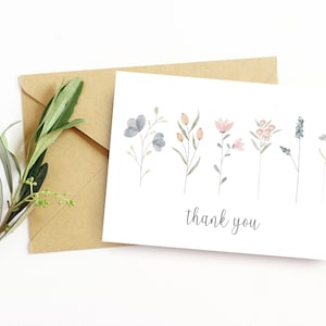 Thank You Greeting Card | Digital Download | Thank You Note Card Download | Thank You Note to a Friend | Instant Download Greeting