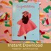 Printable Graduation Card for Her, Slay the Day Grad Card PDF, Digital ...