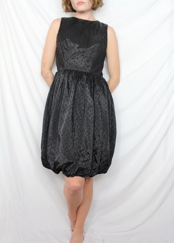 bubble hem dress