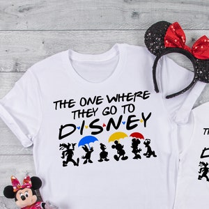 Going to Disney Shirts, Disney family shirts, Disney Tops for kids and adults, Disney matching shirts DT8, Disney Friends Tees DT80