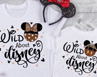Disney Shirt, Animal Kingdom Minnie/ Mickey Shirt, Wild about Disney, Hakuna Matata Shirt, Disney Shirts, Animal Kingdom matching Shirt 481