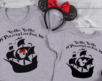 Disney Pirates Familie T-Shirt, Reise 2020