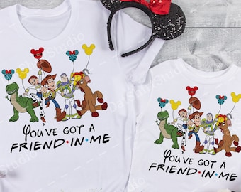 You got a friend in me, Toy Story Shirts, Toy Story Land, Disney Trip, Toy Story Matching Shirts, Andy Shirt, Unisex Disney Shirt DT477