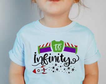 To infinity and Beyond, Toy Story Shirts, Andy Tees, Toy Story Land Tees, Disney Matching Shirts, Toy Story matching Shirts D102