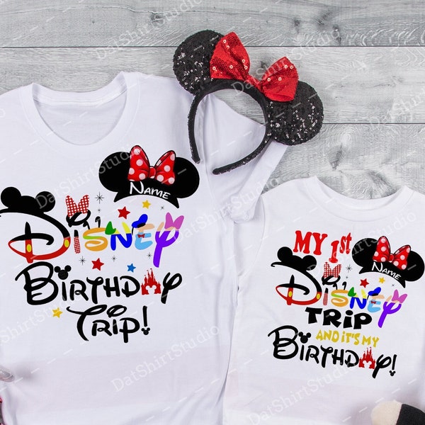 Family Disney Birthday Trip, Disney Birthday Trip, Birthday Disney Shirt, Disney Birthday Trip Shirt, Disney Shirt, Disney Bday Boy/Girl 317