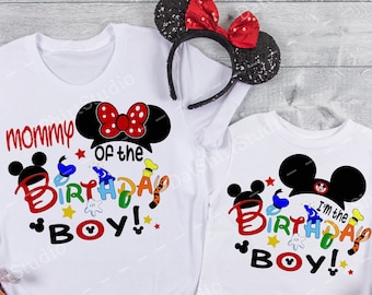 Disney Birthday Trip, Minnie Mickey Birthday Shirt, Disney Birthday Shirts, Disney Birthday Family shirts, Disney Birthday Boy/Girl  DT488