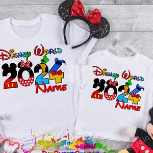 Disney matching shirts, Disney trip 2024, Disney Unisex Tee, Disney family shirts, Disney kids shirts, Disney family matching shirts DT134