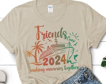 Cruise Friends Shirts, Cruise Squad matching shirts, Cute Cruise shirts, Family Matching Cruise Shirts 2024, Let's Cruise FC7