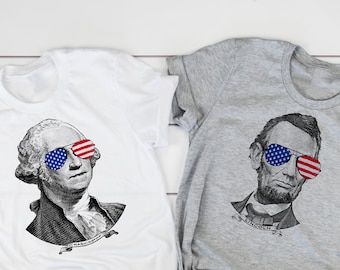 Funny Patriotic Shirts,American Flag Shirt,Patriotic T-Shirts, July 4th Shirts, USA Flag Tee, Matching Fourth of July Shirts for Adults FJ17