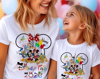 Disney Retro Shirt, Minnie and Mickey Retro Shirts, Matching Disney Shirts, Disney shirt, Disney Shirts for kids and adults DT460