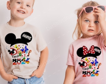 Disney 2024 Reise t-shirts, Disney Urlaub 2024, Disney Familie Shirts, Disney T-Shirts für Kinder und Erwachsene DT297