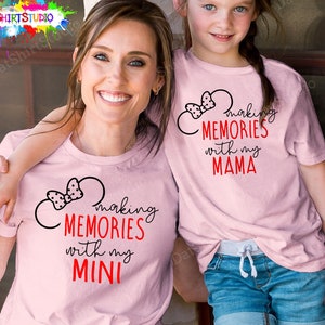 Disney Making Memories Shirts, Matching Disney Shirts, Minnie Mickey Shirt, Matching Disney Family Shirts, Making Memories at Disney 521