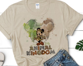 Camisas de Disney Animal Kingdom, camisas con nombre personalizado de Animal Kingdom, camisas a juego de la familia Animal Kingdom, camisetas a juego de Disney Trip 535