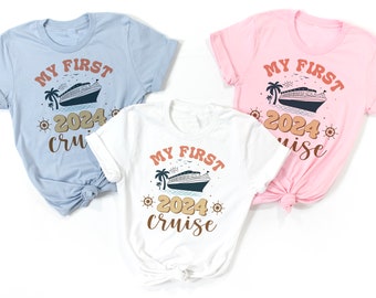 My 1st Cruise Shirt, Cruise 2024 matching shirts, Cute Cruise shirts, Family Matching Cruise Shirts 2024, Let's Cruise FC5