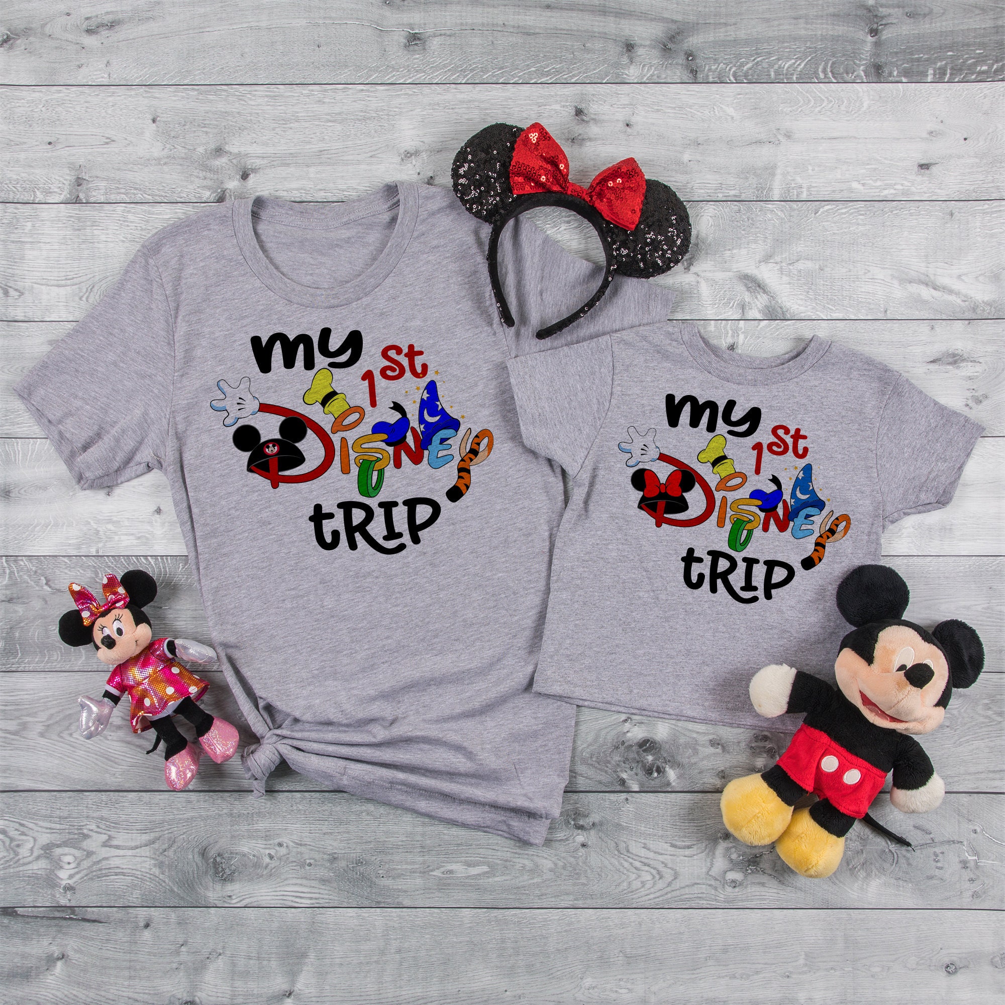 Disney Trip Shirts, First Disney Trip Shirts, Disney World Tees