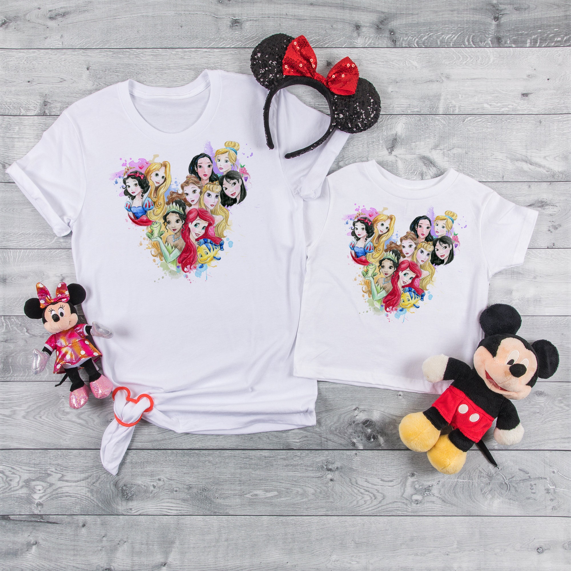 Discover Camiseta Las Princesas de Disney Hermosa Linda Vintage para Hombre Mujer