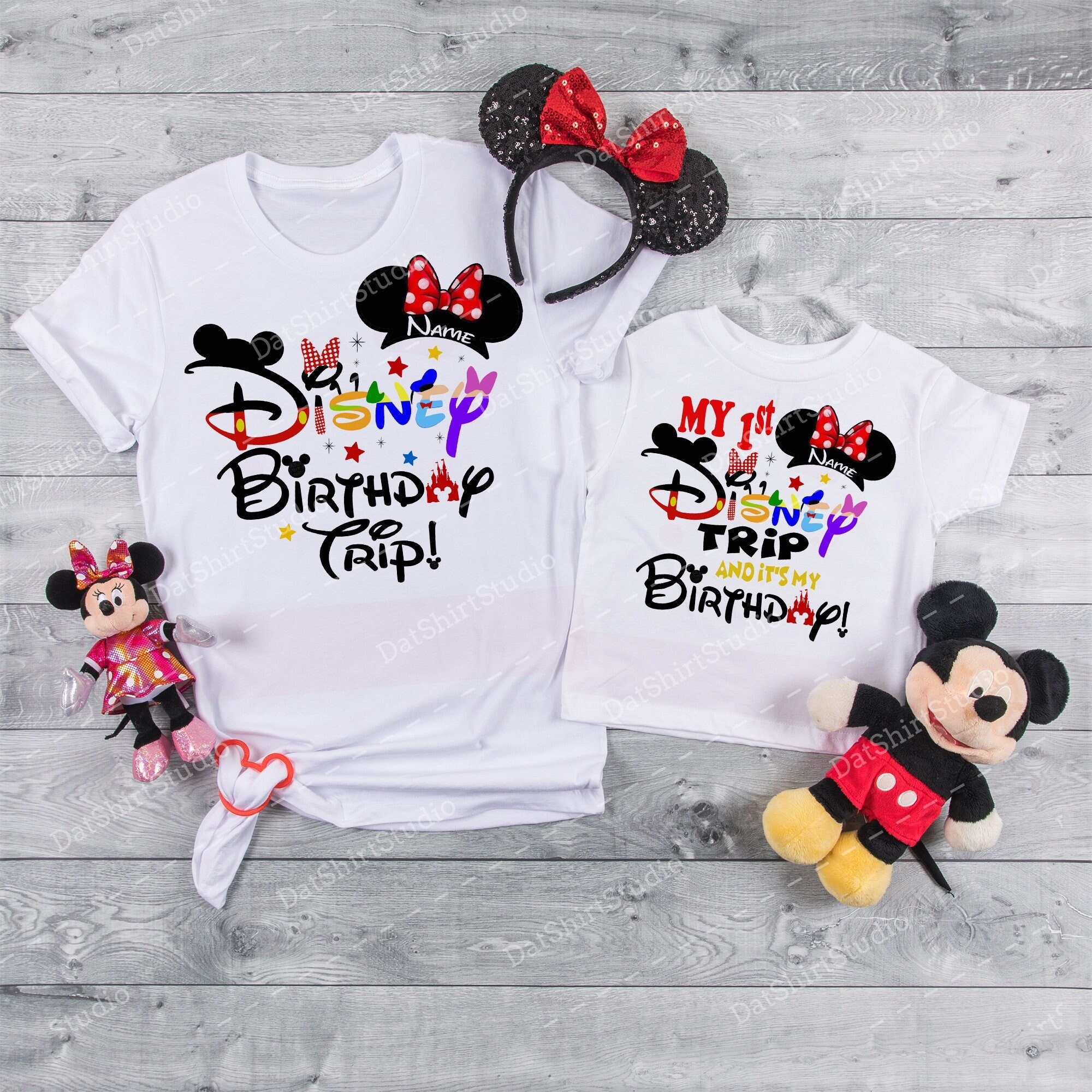 Discover Disney Birthday Trip Disneyland Custom T-Shirt