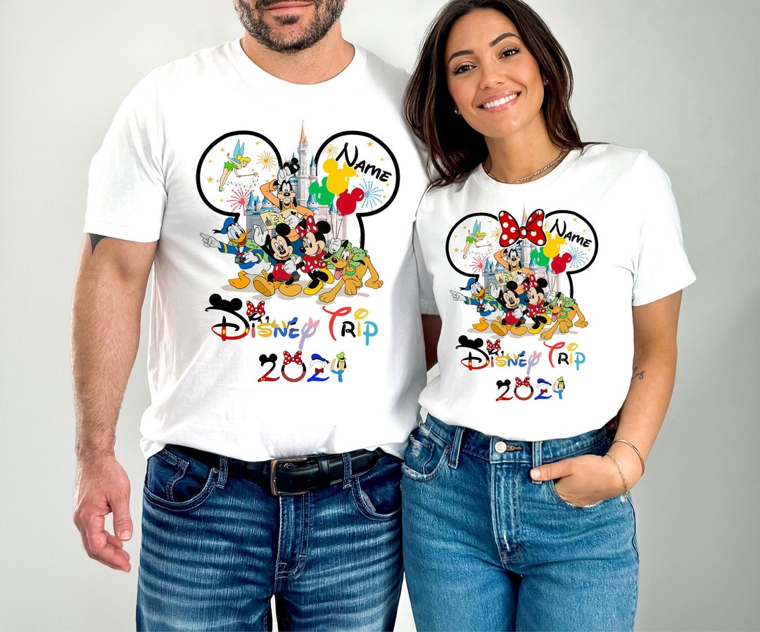 Custom Disney Trip Shirts, Disneyworld Shirts, Disney Vacation T-shirt ...