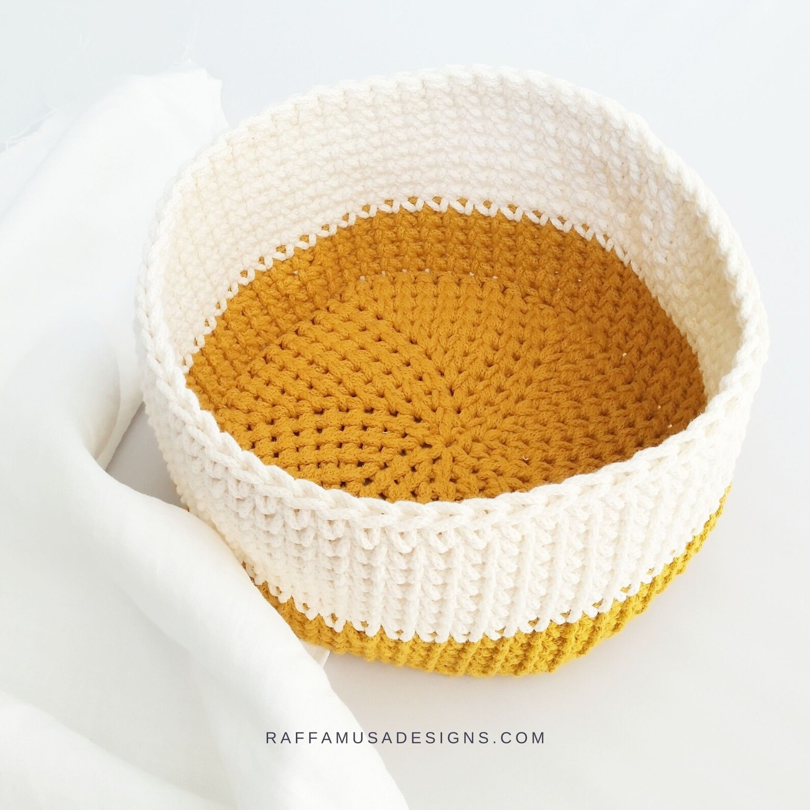 Crochet Pattern Bread Basket Hexagon Bottom Container Etsy