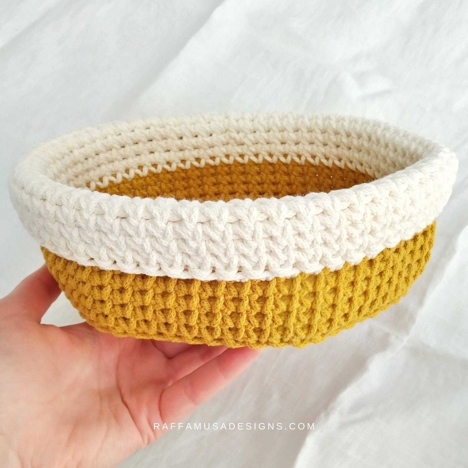 Crochet Pattern Bread Basket Hexagon Bottom Container Etsy