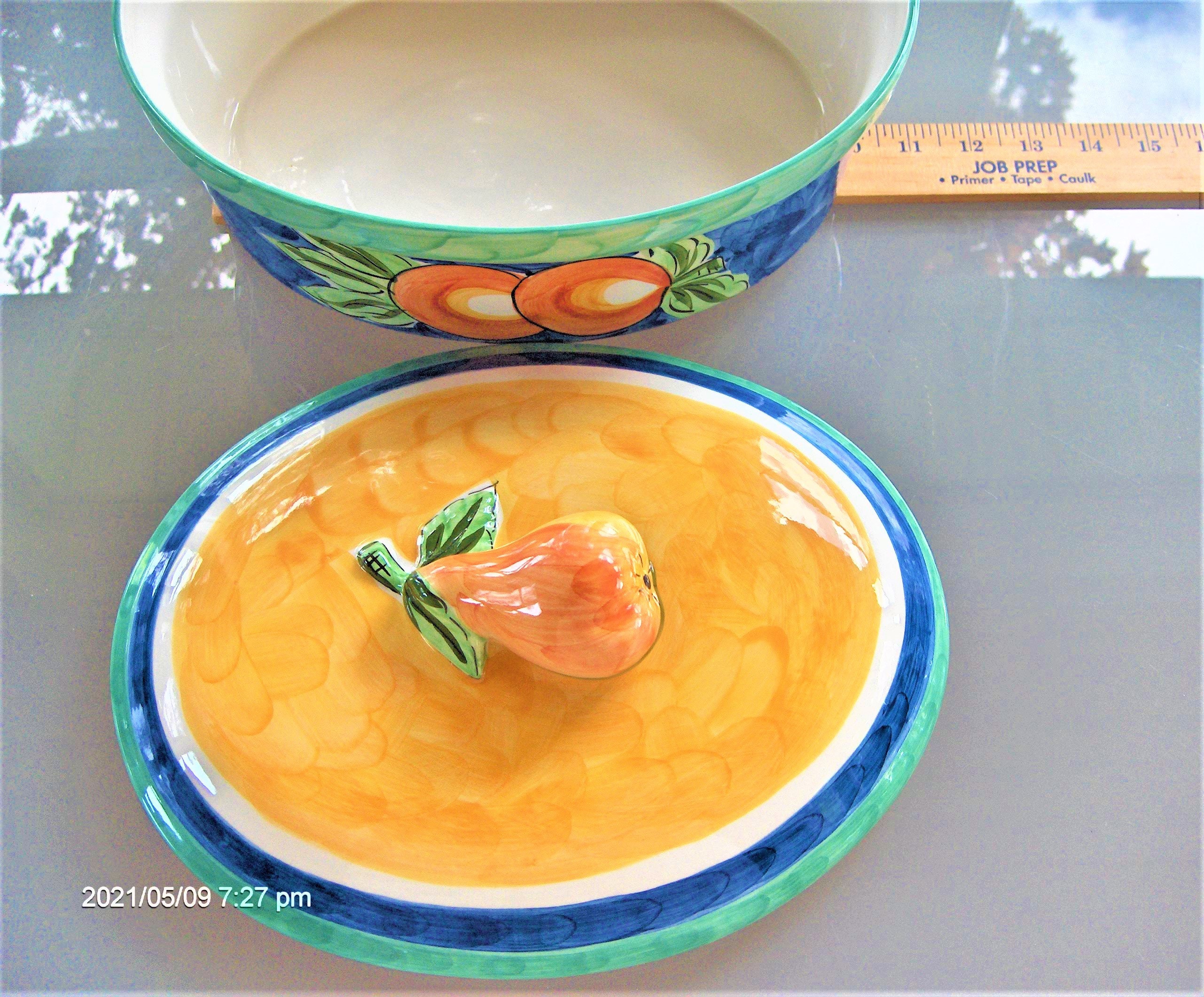 Studio Nova 2 3 Quart Oval Covered Casserole Frulos Grape Etsy