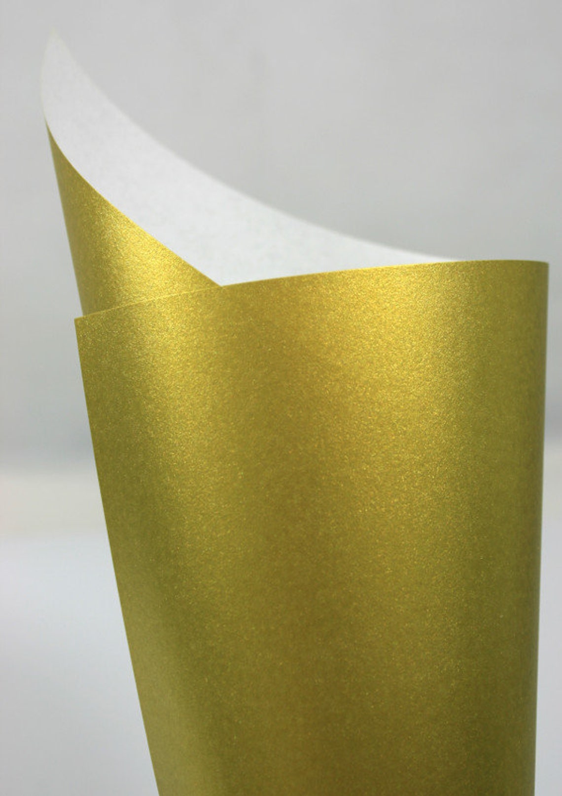 Metallic Paper GOLD LEAF 95gs A3 42cm x 59cm Craft Hobby Etsy