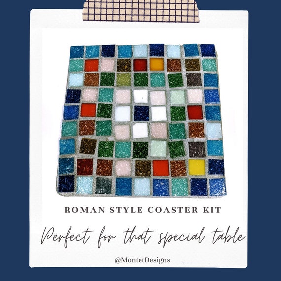 Mosaic Style Coaster Set