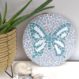 Kit de mosaico de mariposas para hacer tú mismo: ¡crea tu propia obra de arte de pared o vajilla impresionante!