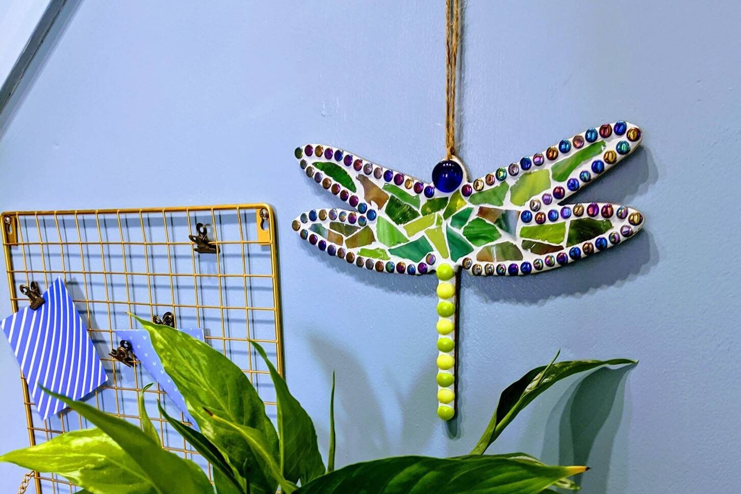 Dragonfly Mosaic Kit DIY Craft Kit for Adults and Children Etsy