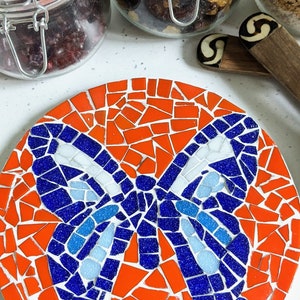 Butterfly Mosaic Kit Create Stunning Kitchen Art and Home Decor image 7