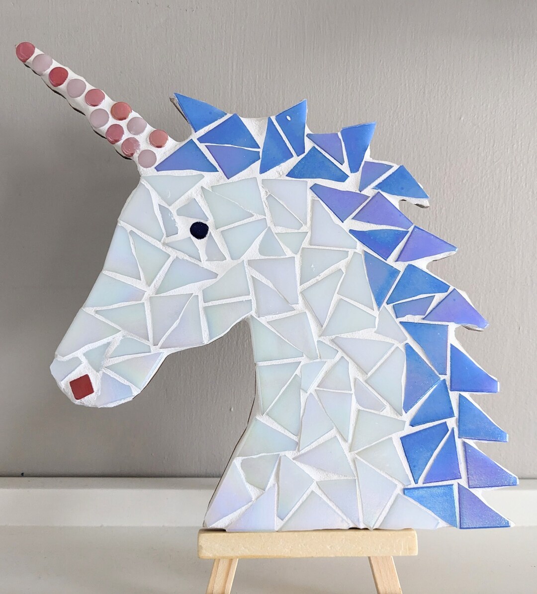 Unicorn Mosaic Kit DIY Craft Kit Children and Adult Gift Etsy