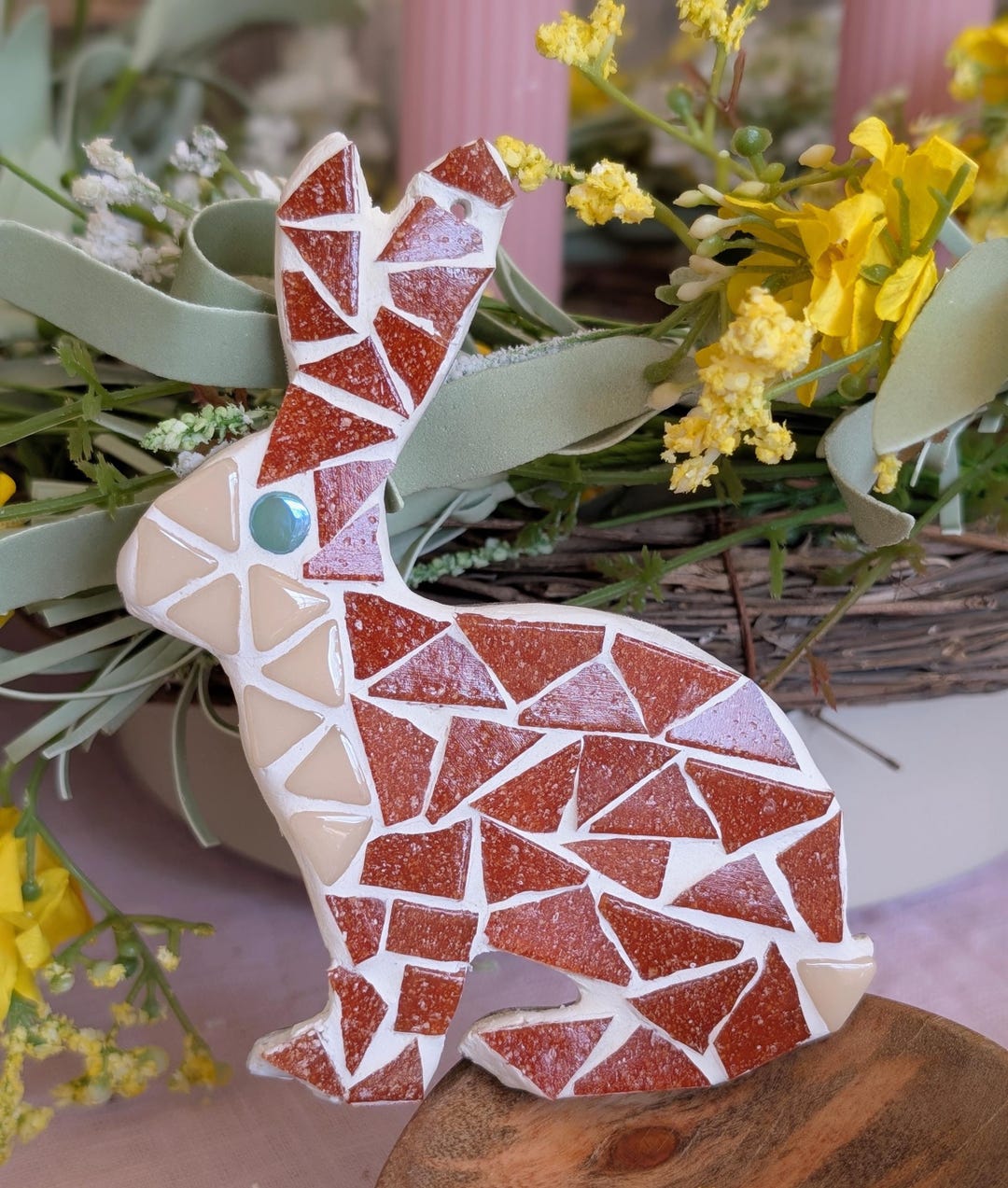 Imagimake Mirror Mosaic Animals Kit | Mess-Free Art & Craft Kit