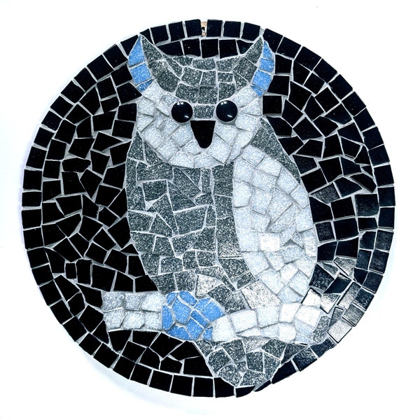 Owl Mosaic Etsy UK