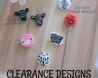 LIQUIDACIÓN Clip para chupete de Halloween / Clip para chupete de calabaza / Chupete de murciélago / Chupete de fantasma / Regalos de Halloween para bebés / Clip para chupete de otoño