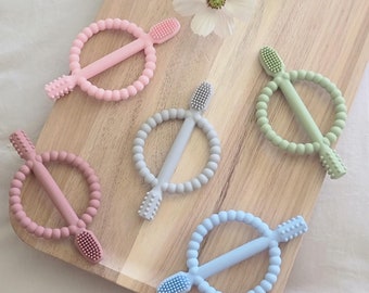 Anillo de cerdas adicional / Accesorio de silicona para bebé / Chupete / Clip para chupete / Clip para chupete / Clip para chupete / Regalos para bebé / Regalos para mamá / Baby Shower