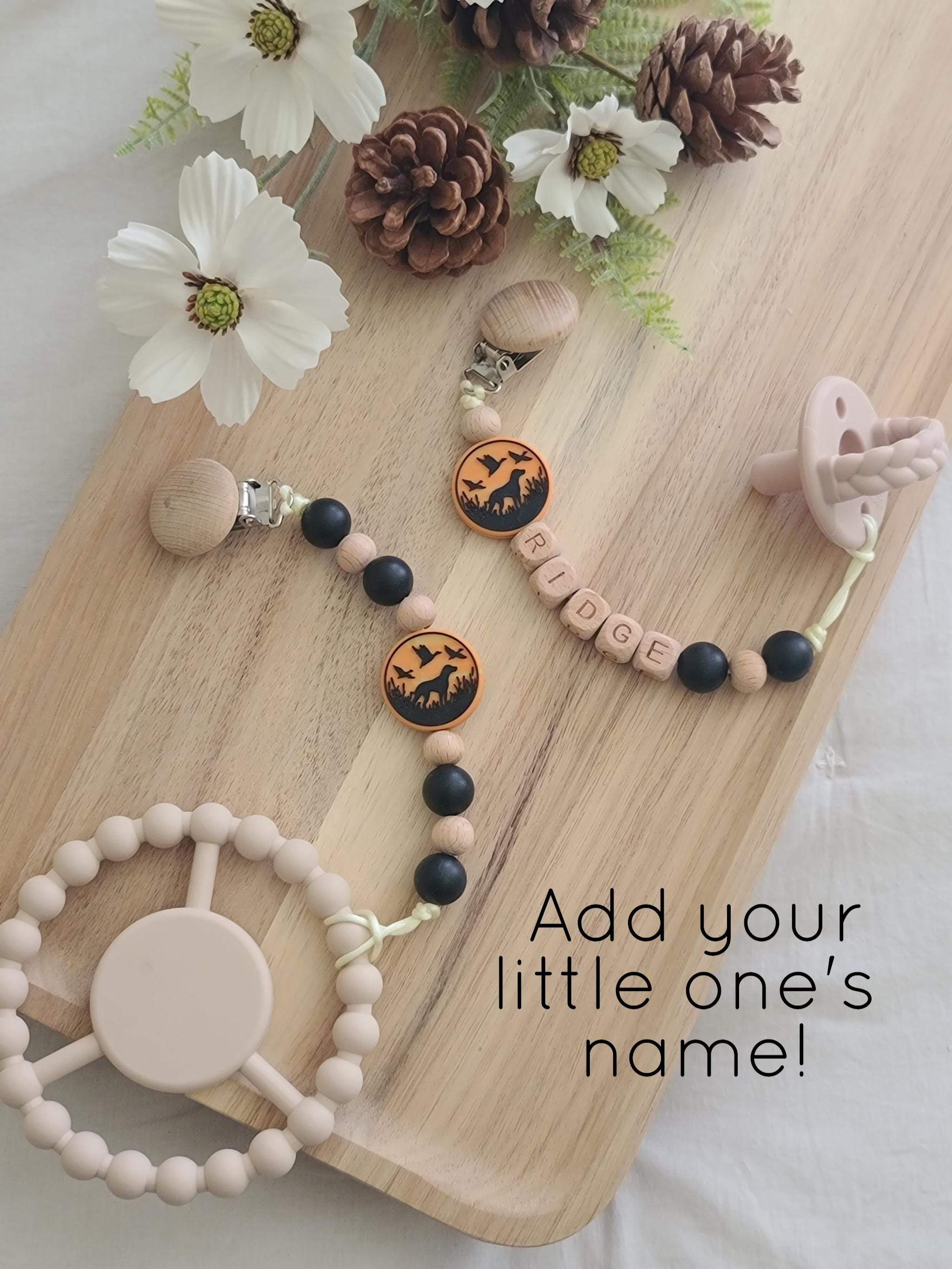 Hunting Pacifier Hunting Pacifier | Duck Hunting Pacifier | Hunting Dog |woodland ...