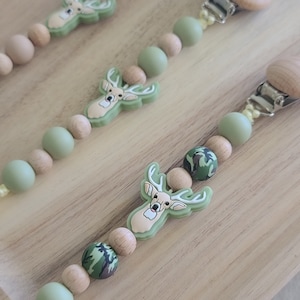 Hunting Pacifier Deer Pacifier | Buck Pacifier | Woodland Pacifier | Hunting Baby ...