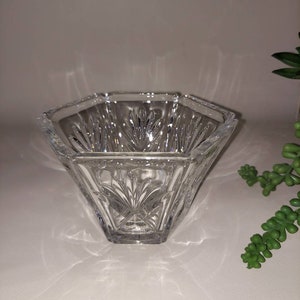 Sparkling Gorham Lead Crystal Bowl/Candy Dish
