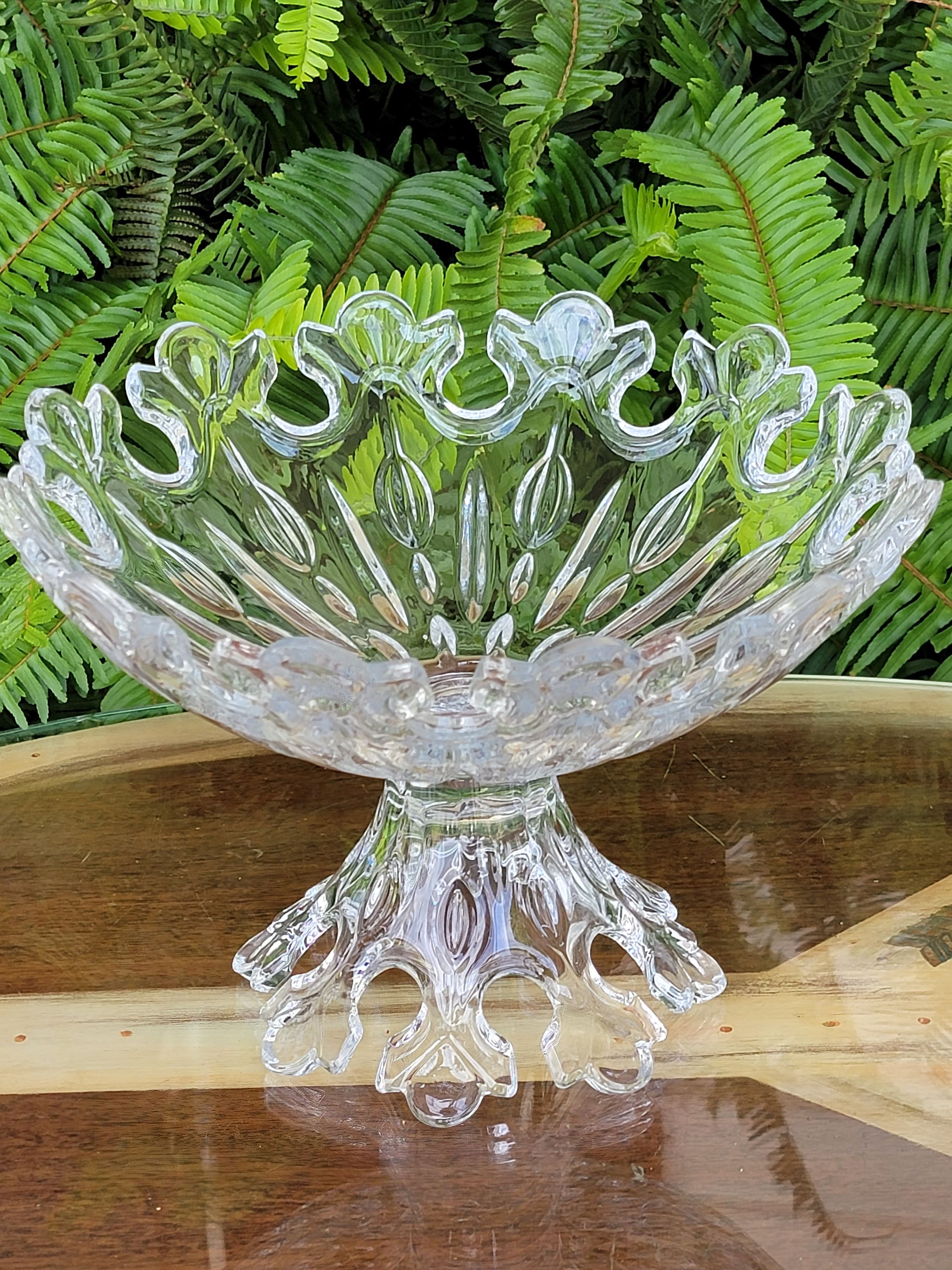 Couteau à gâteau en cristal Shannon vintage - France