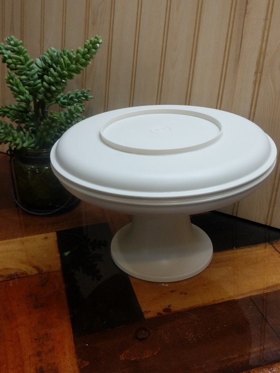 Tupperware Serveitall Appetizer Tray/ Cake Stand Etsy