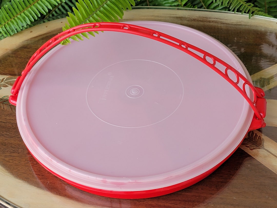Vintage Mid Century Tupperware 405 Divided Party Susan Round Etsy vintage-mid-century-tupperware-405-divided-party-susan-round-etsy
