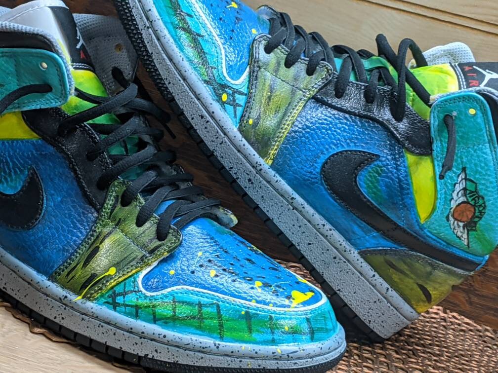 custom painted jordans for sale